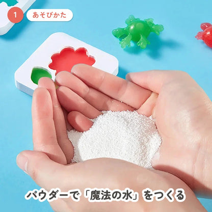 マジックウォーターエルフ｜水でつくる ぷにぷに海のいきもの知育キット